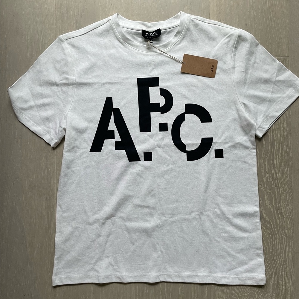 APC Distorted White Tee